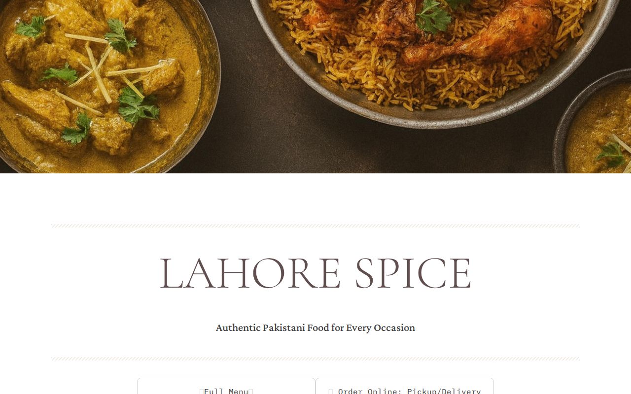 Lahore Spice