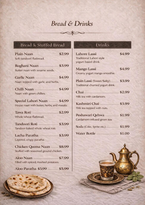 Bread &amp; Drinks