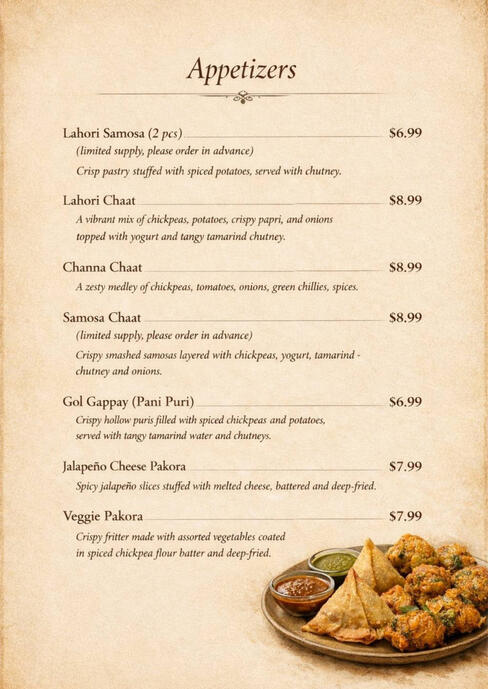 Appetizers