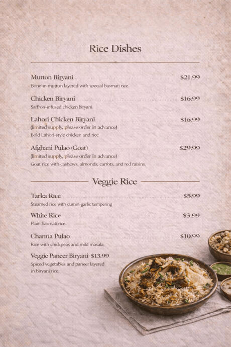 Rice Dishes + Veggie Rice