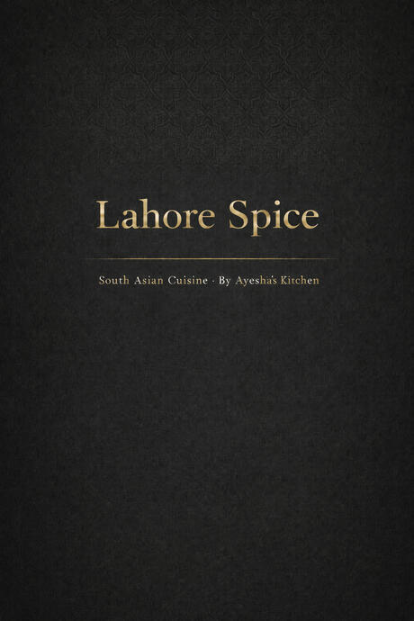 Lahore Spice Menu
