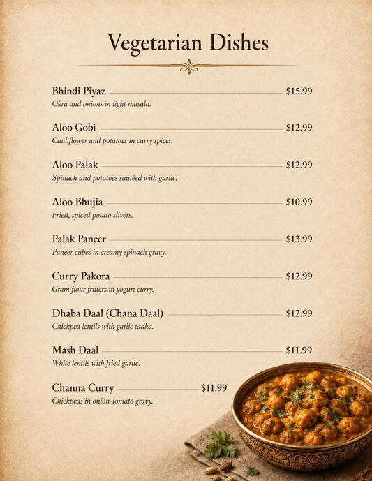 Vegetarian Dishes